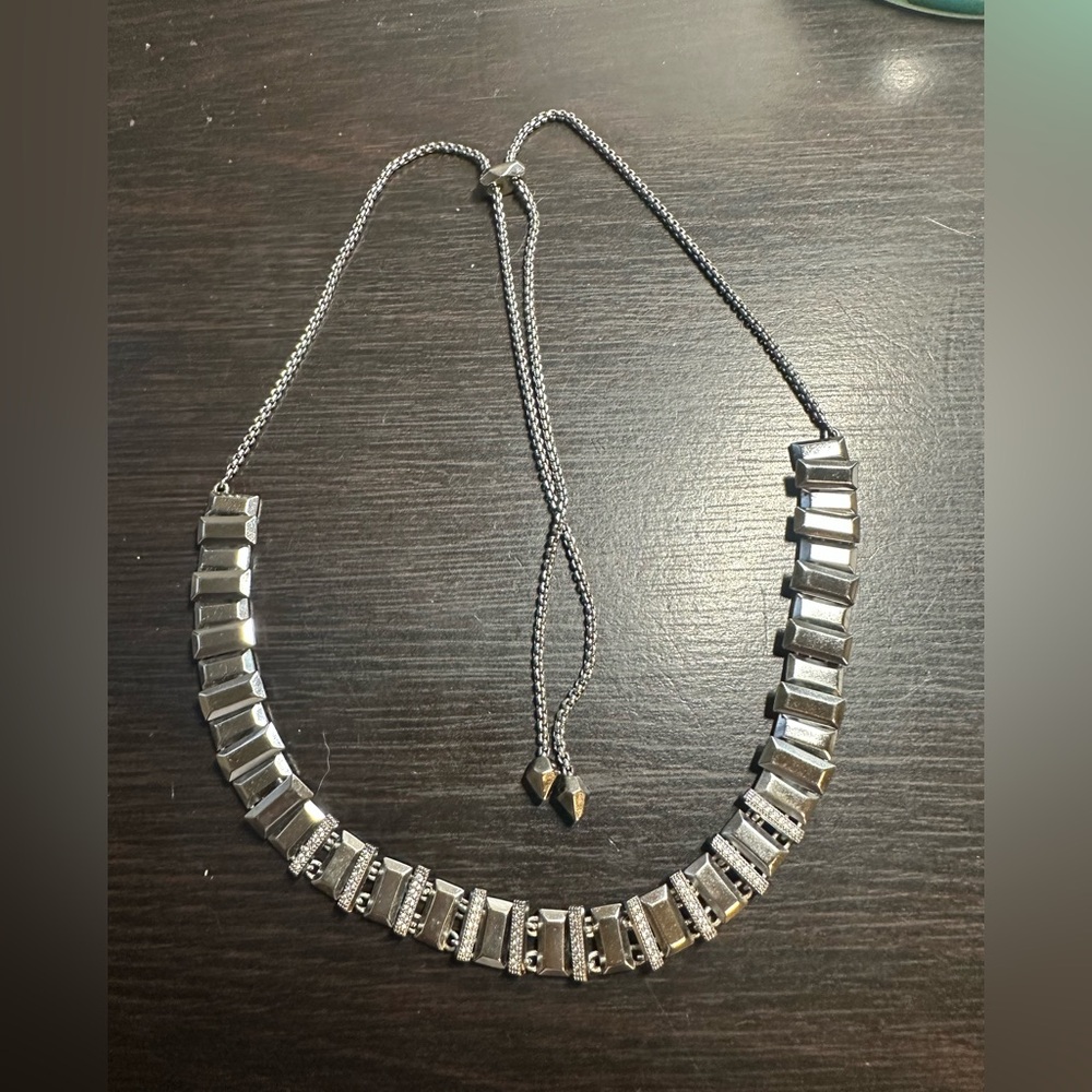 Kendra Scott 2016 Hematite Harper Necklace